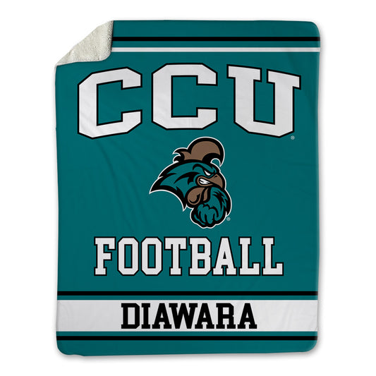 Coastal Carolina - NCAA Football : Ibrahim Diawara - Blanket-0