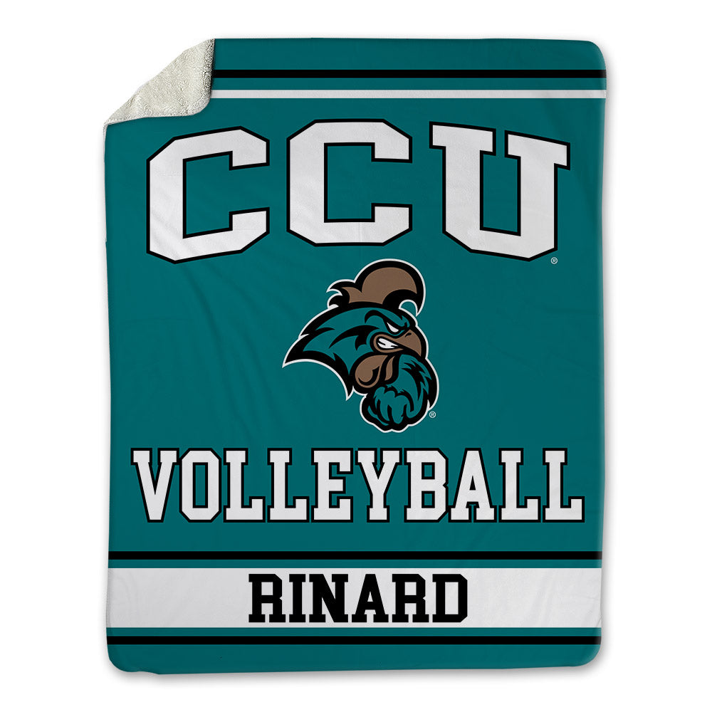 Coastal Carolina - NCAA Women's Volleyball : Anzley Rinard - Blanket-0