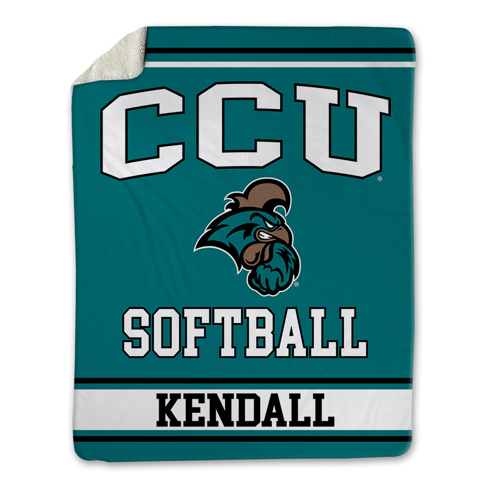 Coastal Carolina - NCAA Softball : Leah Kendall - Blanket-0