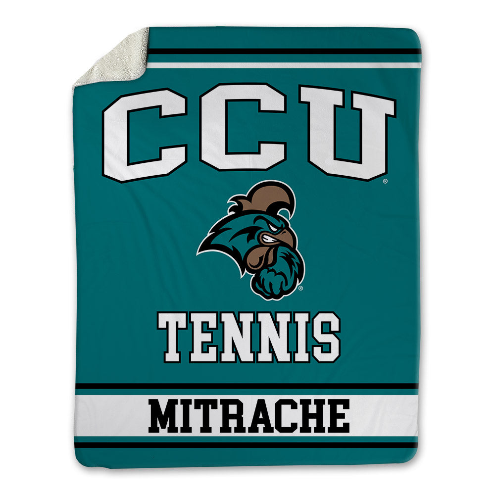 Coastal Carolina - NCAA Women's Tennis : Aida Mitrache - Blanket-0
