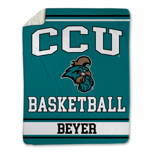 Coastal Carolina - NCAA Women's Basketball : Audrey Beyer - Blanket-0