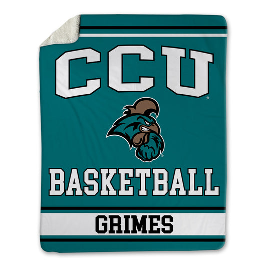 Coastal Carolina - NCAA Women's Basketball : Kinsea Grimes - Blanket-0