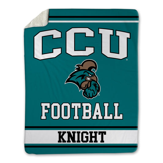 Coastal Carolina - NCAA Football : Michael Knight - Blanket-0
