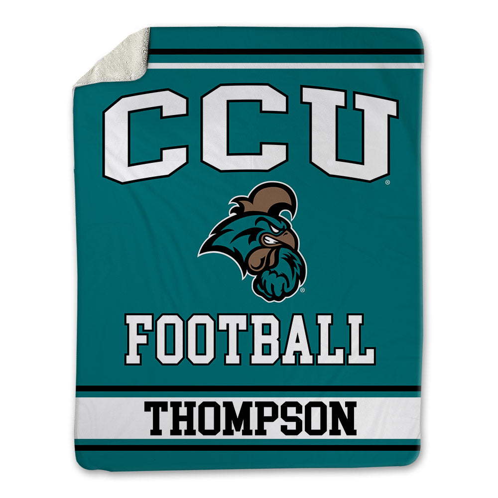 Coastal Carolina - NCAA Football : Shaikh Thompson - Blanket-0