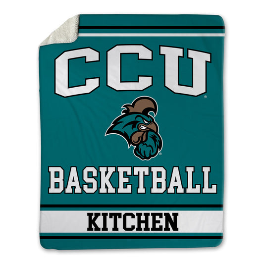 Coastal Carolina - NCAA Women's Basketball : Kamryn Kitchen - Blanket-0