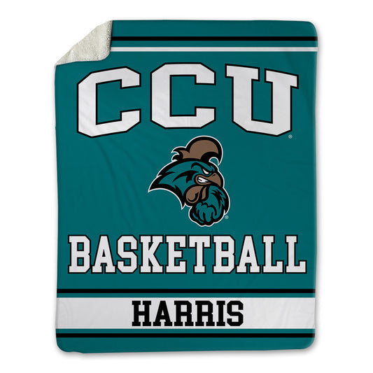 Coastal Carolina - NCAA Women's Basketball : Tateyoina Harris - Blanket-0