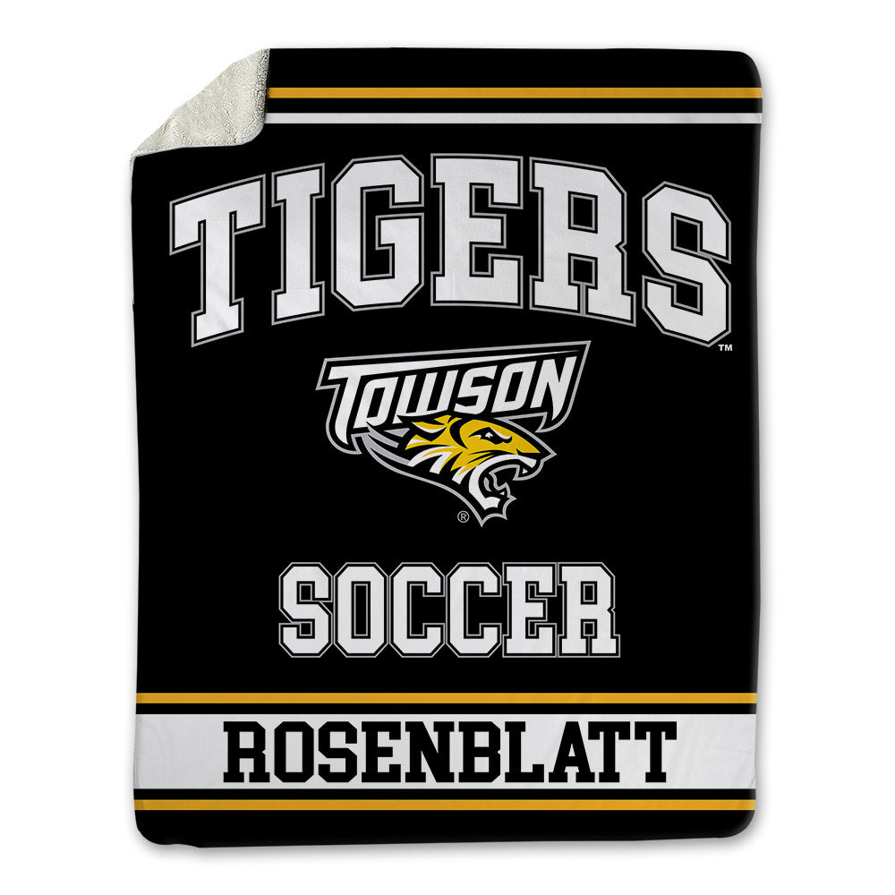Towson - NCAA Women's Soccer : Sofia Rosenblatt - Blanket-0