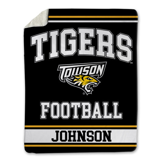 Towson - NCAA Football : Aidan Johnson - Blanket-0