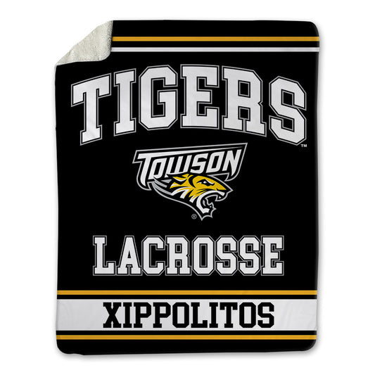 Towson - NCAA Women's Lacrosse : Courtney Xippolitos - Blanket-0