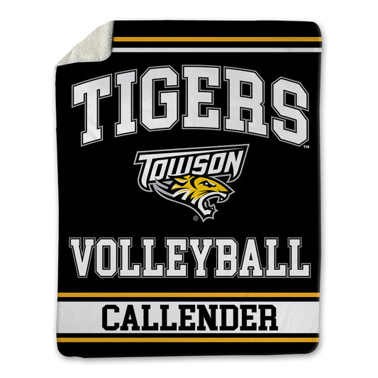 Towson - NCAA Women's Volleyball : Sarah Callender - Blanket-0