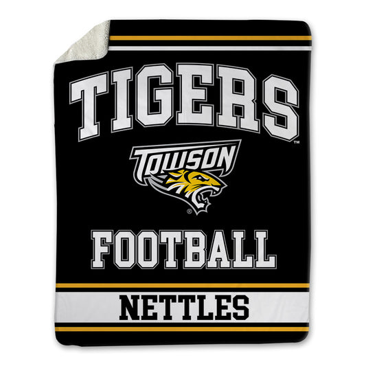 Towson - NCAA Football : Jai Nettles - Blanket-0