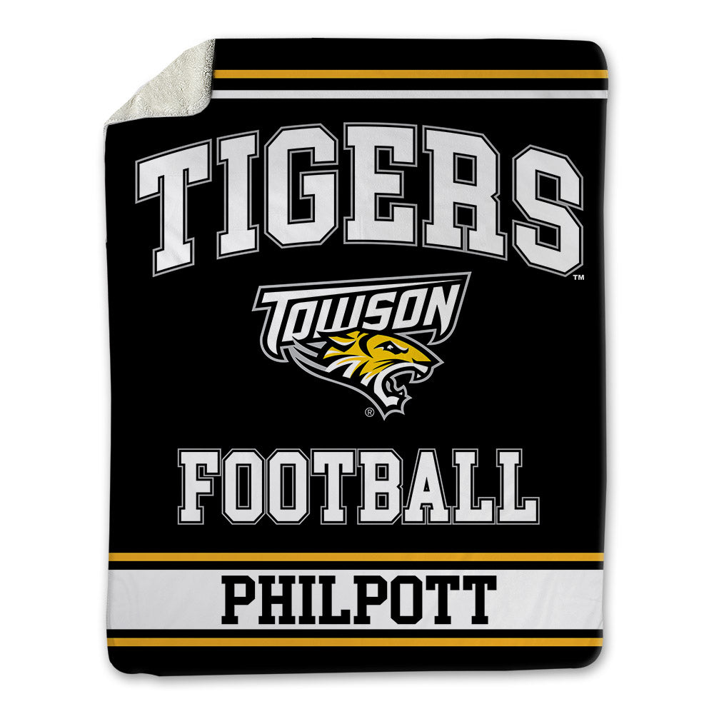 Towson - NCAA Football : Zachary Philpott - Blanket-0