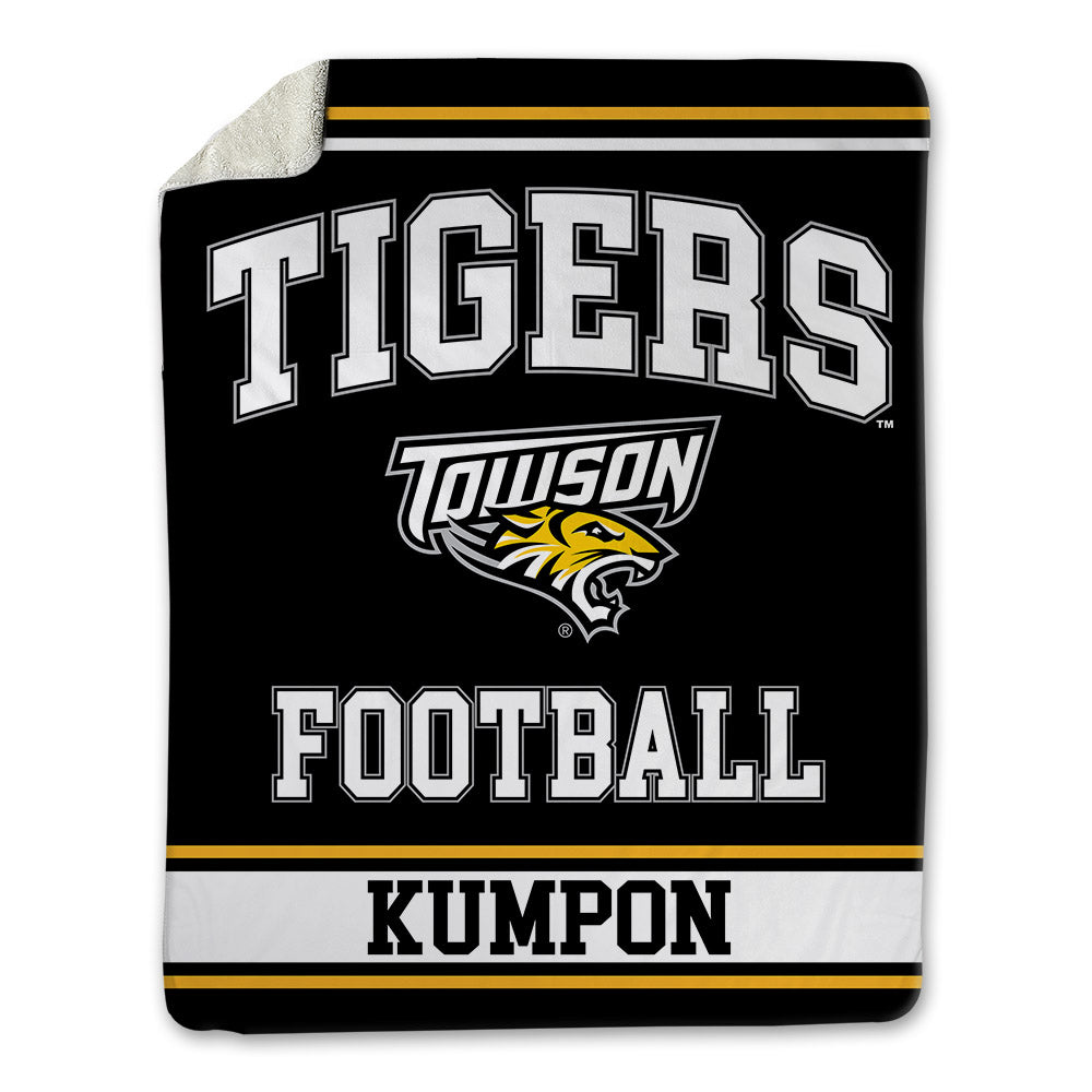 Towson - NCAA Football : Ben Kumpon - Blanket-0