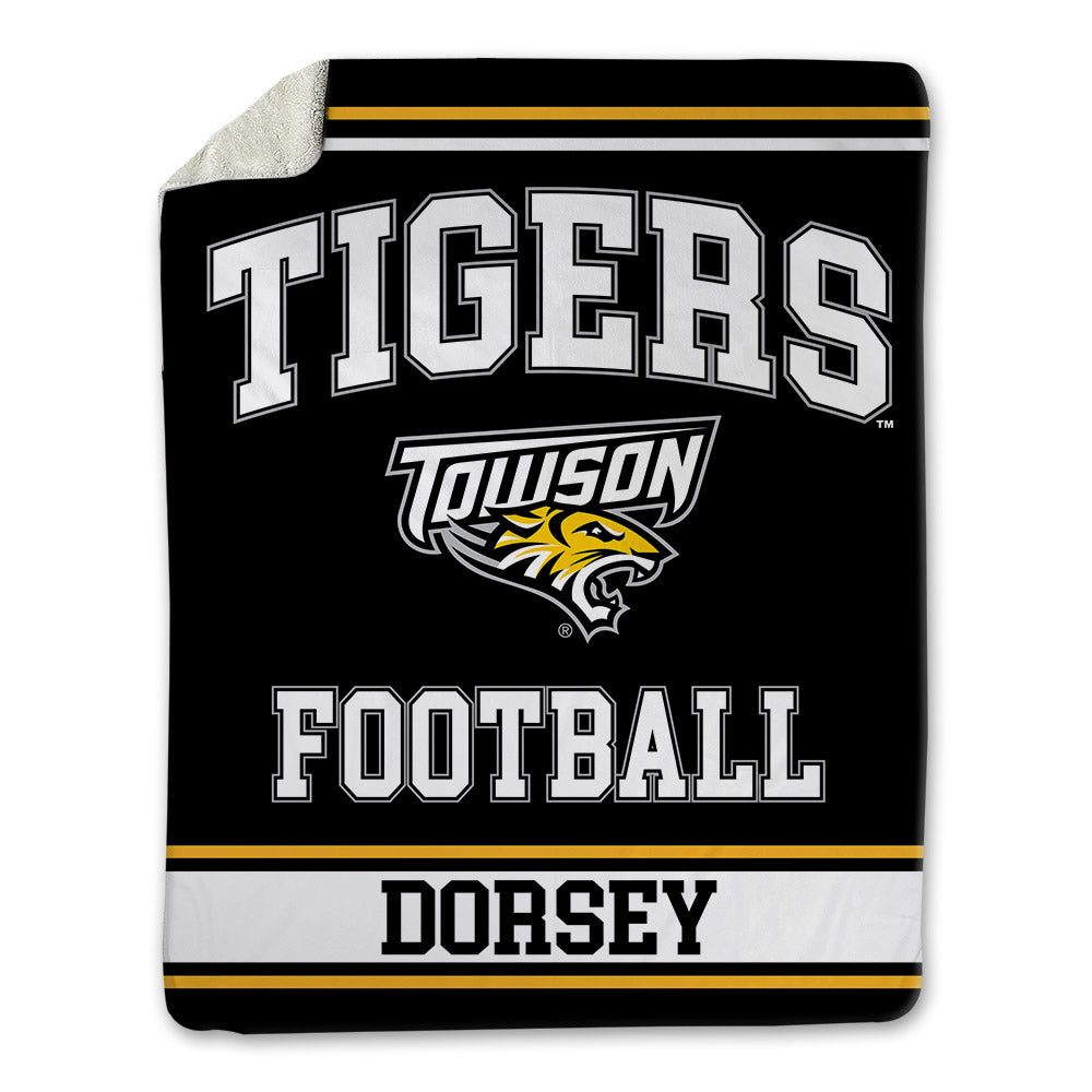Towson - NCAA Football : Chase Dorsey - Blanket-0