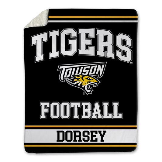 Towson - NCAA Football : Chase Dorsey - Blanket-0