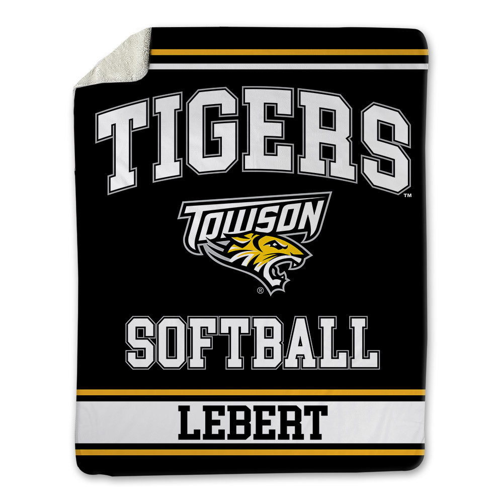Towson - NCAA Softball : Hannah Lebert - Blanket-0