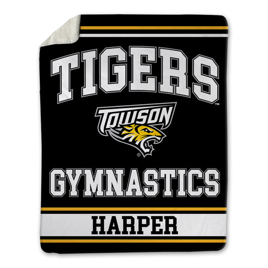 Towson - NCAA Women's Gymnastics : Ava Harper - Blanket-0
