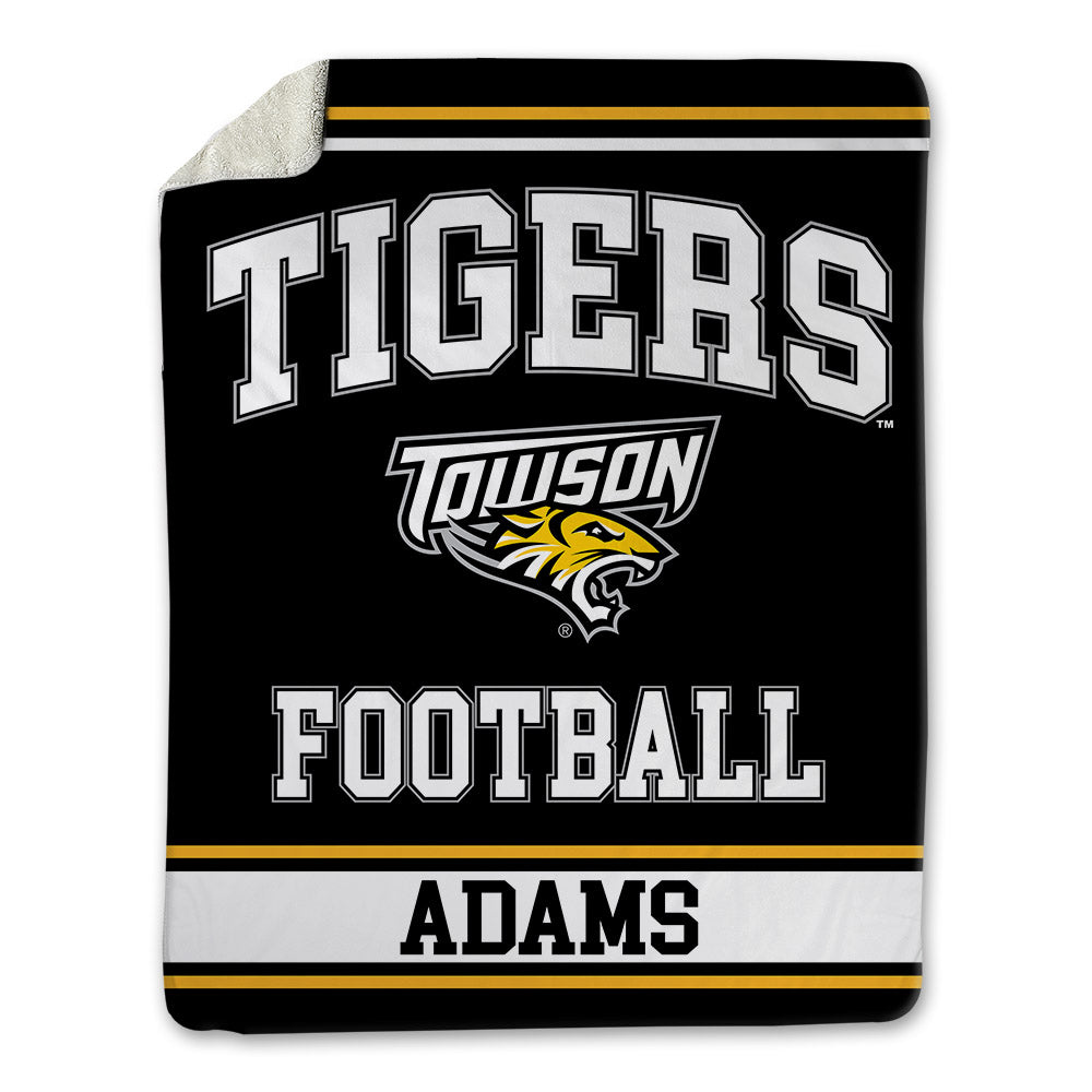 Towson - NCAA Football : Benny Adams - Blanket-0