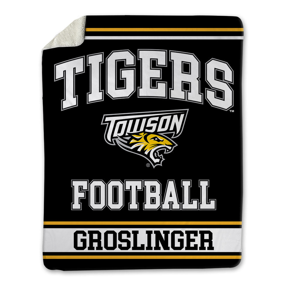 Towson - NCAA Football : Max Groslinger - Blanket-0