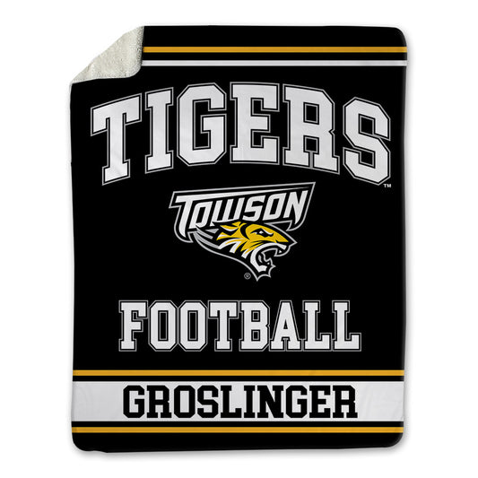 Towson - NCAA Football : Max Groslinger - Blanket-0
