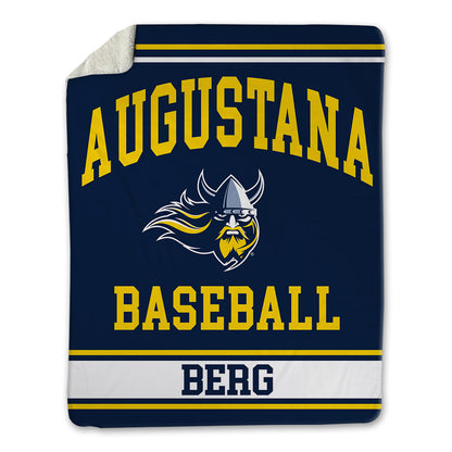 AU - NCAA Baseball : Troy Berg - Blanket-1