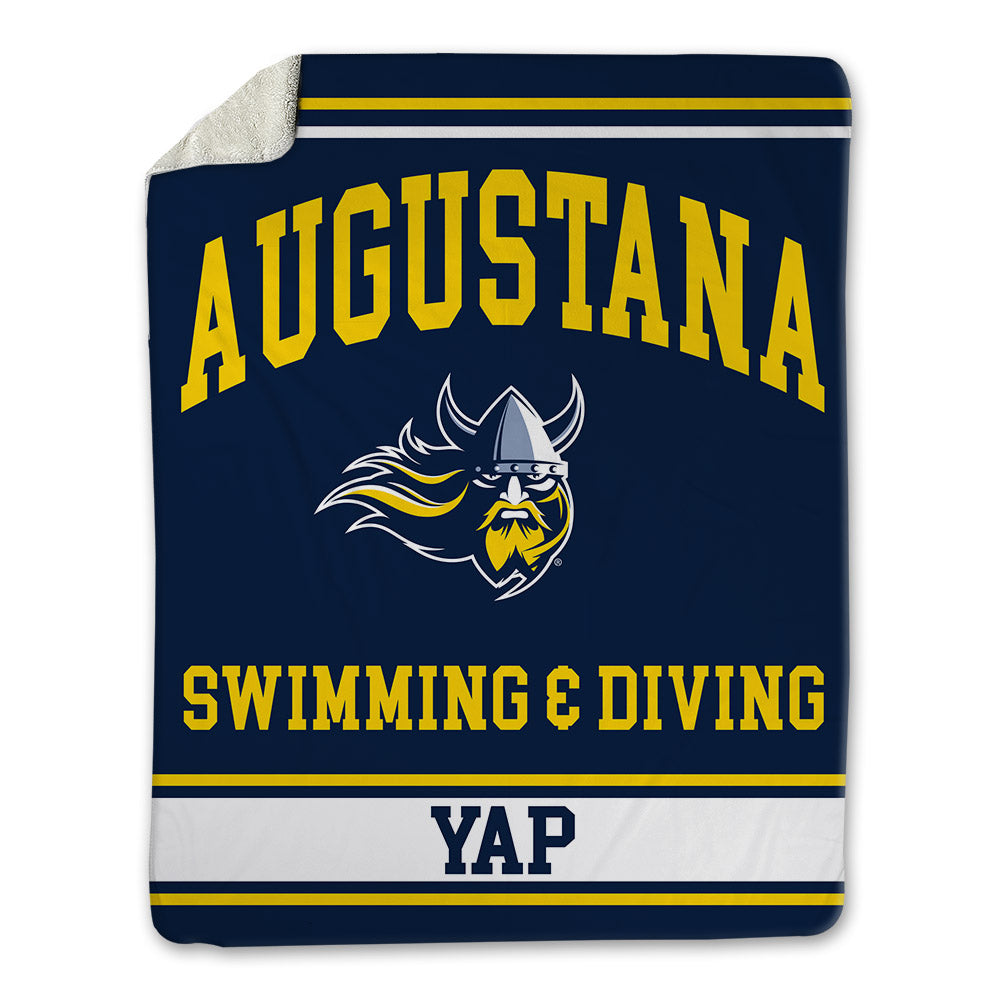 AU - NCAA Men's Swimming & Diving : Yong Jie Yap - Blanket-0