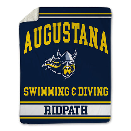 AU - NCAA Women's Swimming & Diving : Brianna Ridpath - Blanket-1