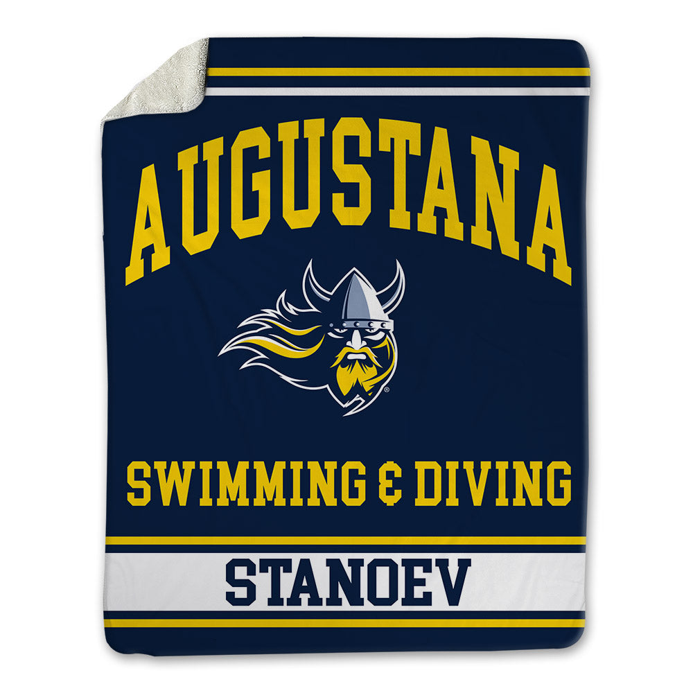 AU - NCAA Men's Swimming & Diving : Simeon Stanoev - Blanket-1