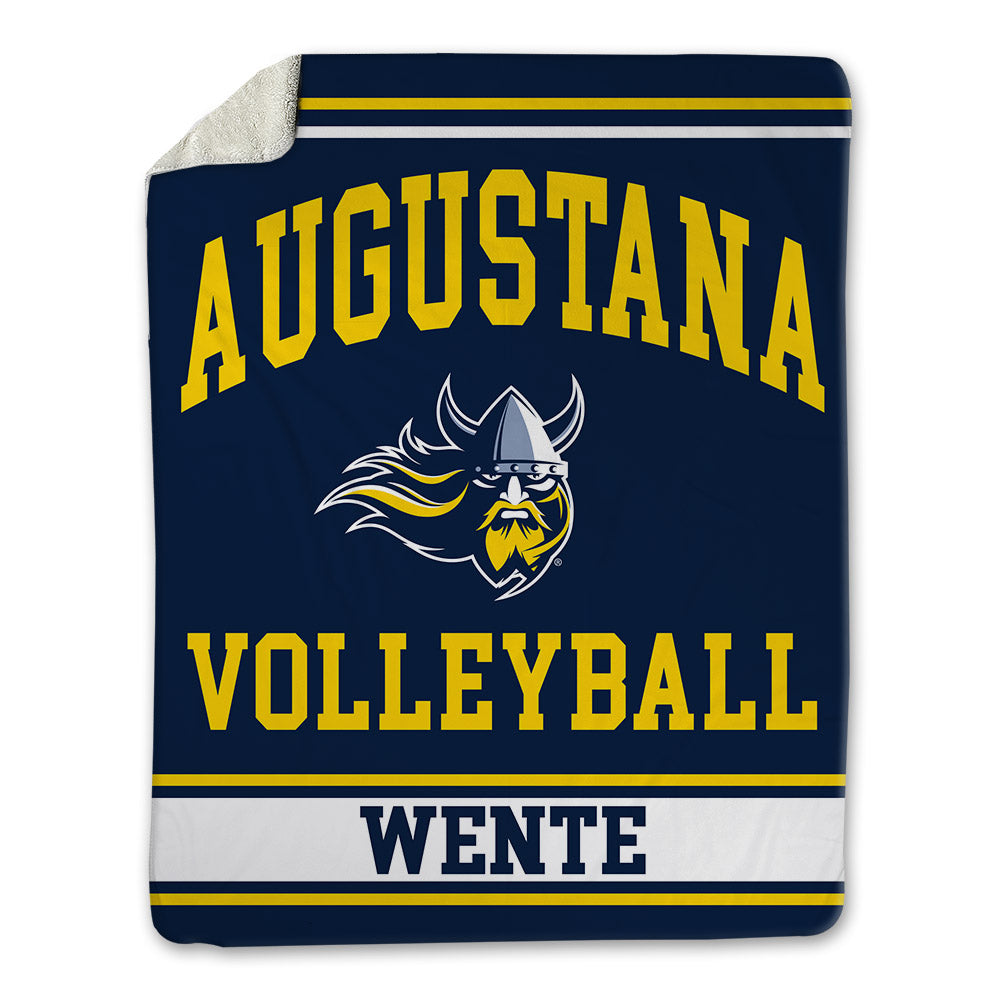 AU - NCAA Women's Volleyball : Maya Wente - Blanket-0
