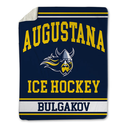 AU - NCAA Men's Ice Hockey : Leonid Bulgakov - Blanket-0