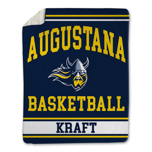 AU - NCAA Men's Basketball : Conner Kraft - Blanket-0
