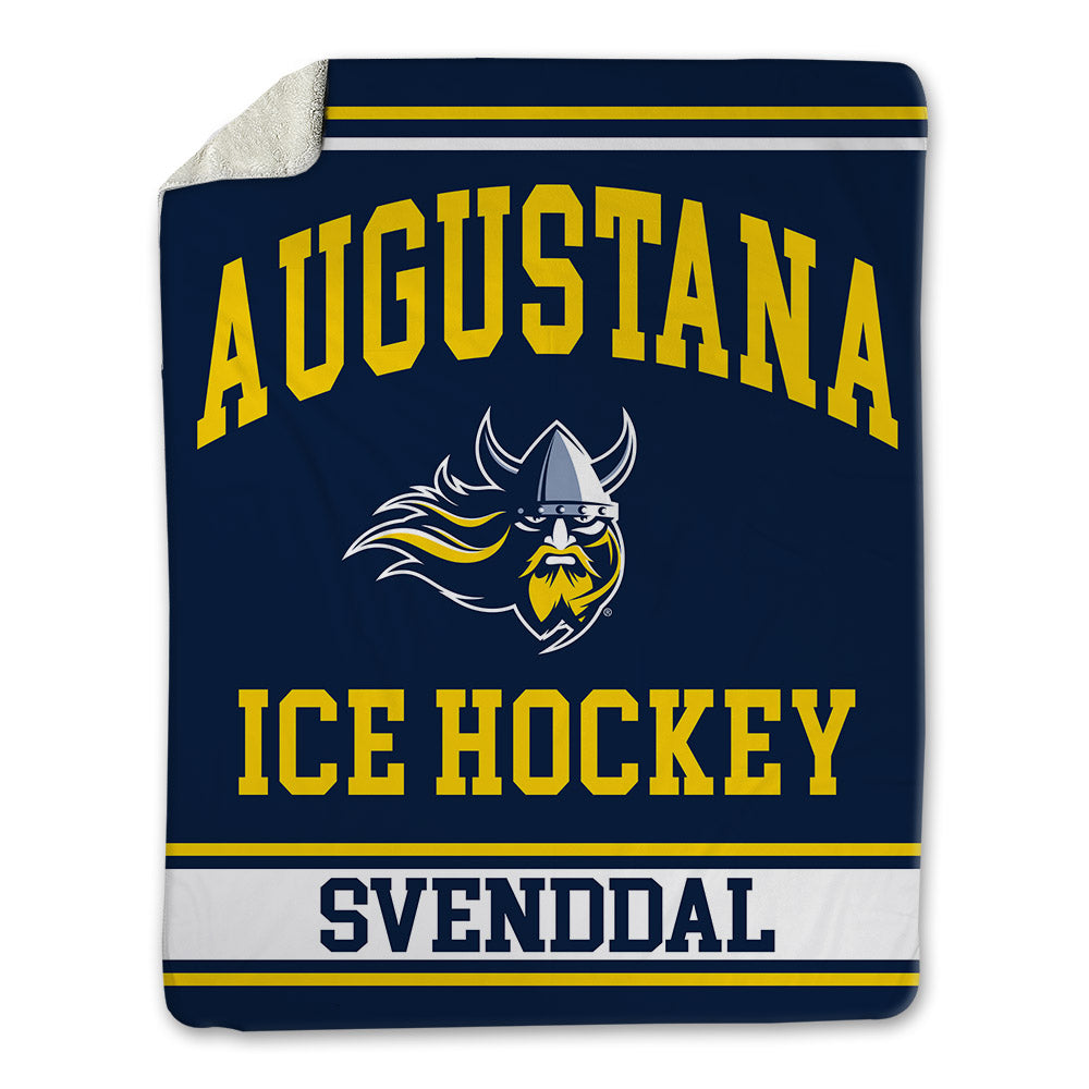 AU - NCAA Men's Ice Hockey : Will Svenddal - Blanket-0