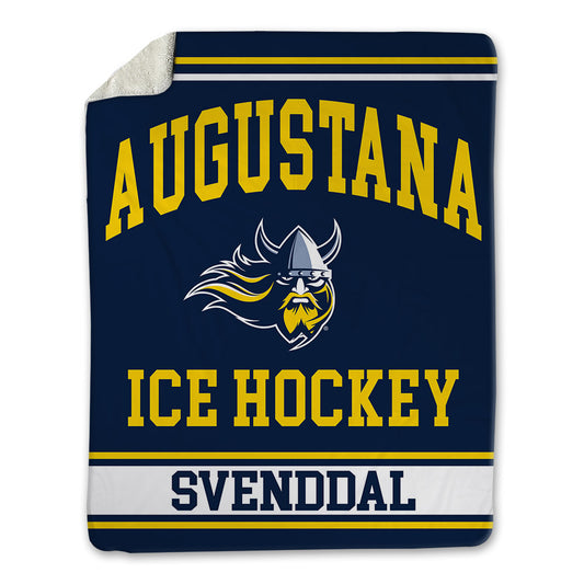 AU - NCAA Men's Ice Hockey : Will Svenddal - Blanket-0
