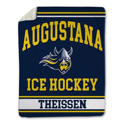 AU - NCAA Men's Ice Hockey : Carter Theissen - Blanket-0