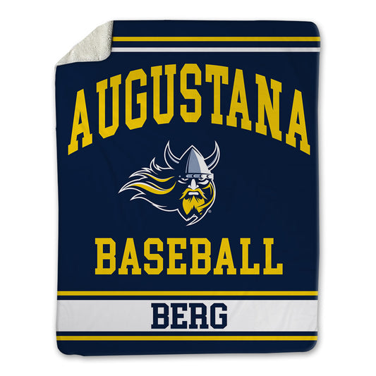 AU - NCAA Baseball : Troy Berg - Blanket-0