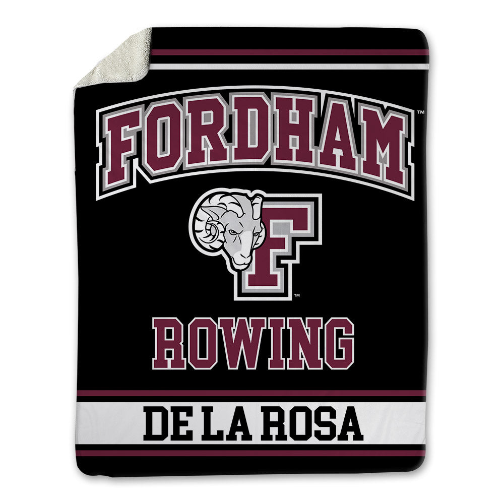 Fordham - NCAA Women's Rowing : Isabel De La Rosa - Blanket-0