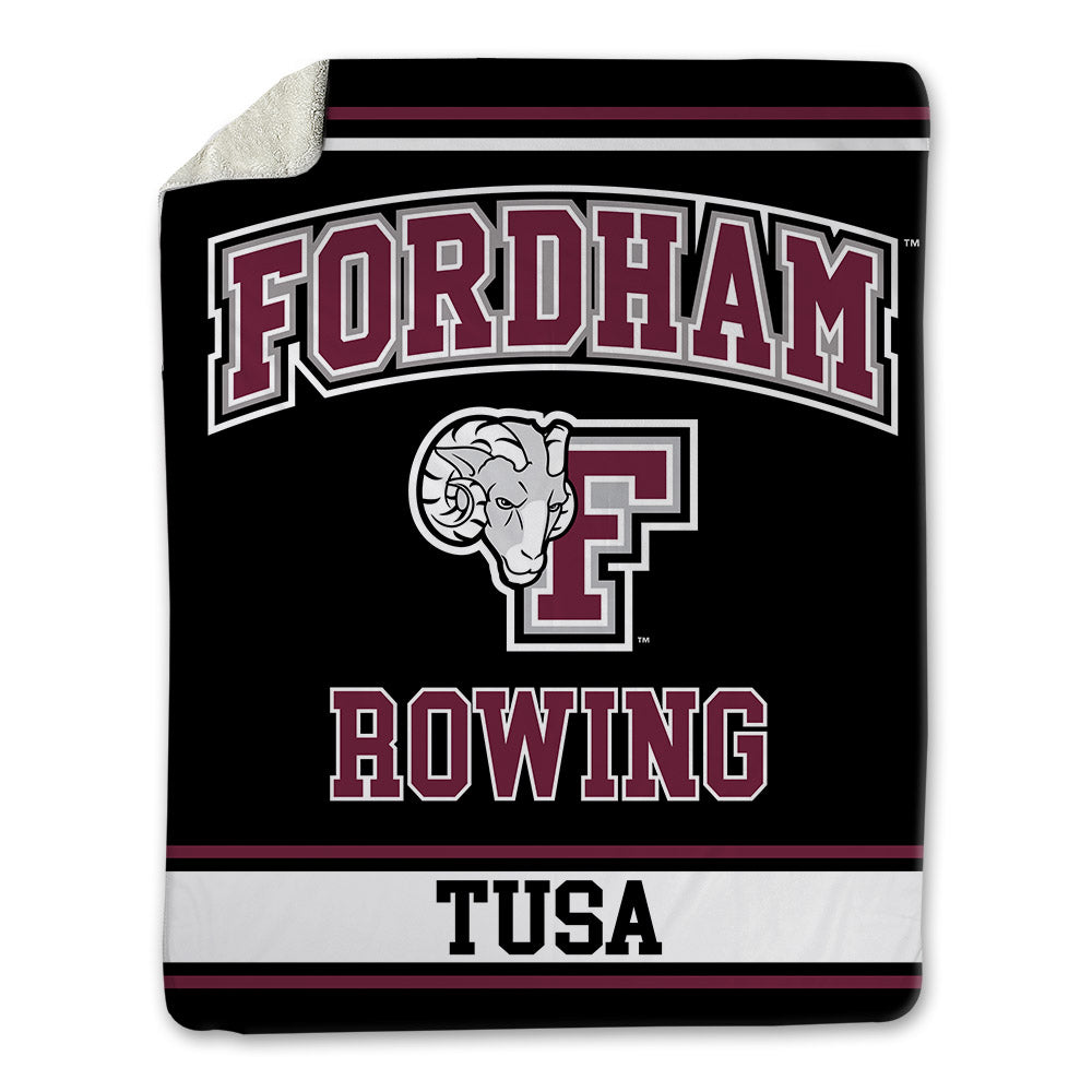 Fordham - NCAA Women's Rowing : Elizabeth Tusa - Blanket-0