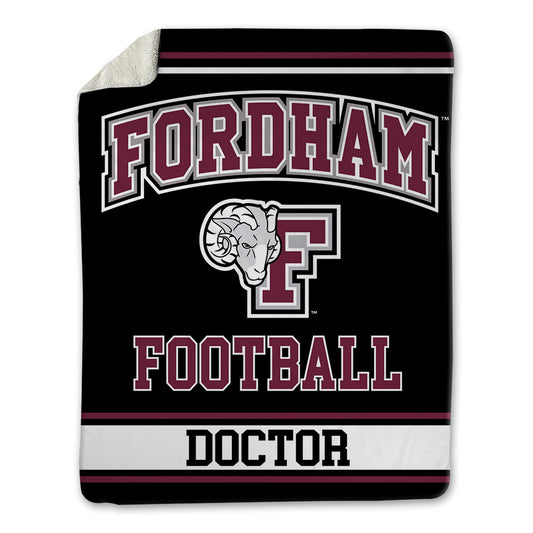 Fordham - NCAA Football : Michael Doctor - Blanket-0