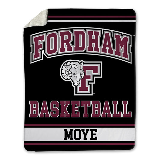 Fordham - NCAA Women's Basketball : Khloe Moye - Blanket-0