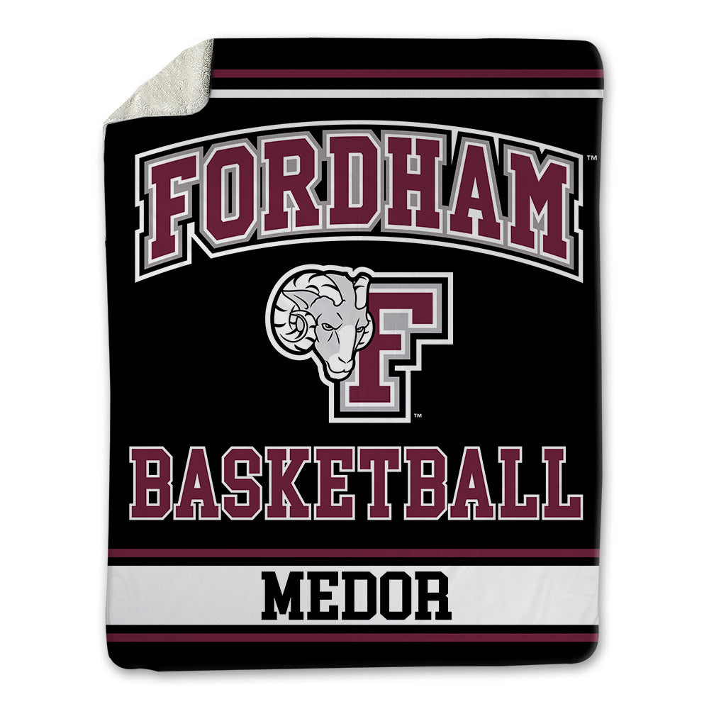 Fordham - NCAA Men's Basketball : Japhet Medor - Blanket-0