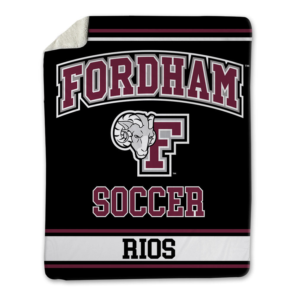 Fordham - NCAA Women's Soccer : Lucy Rios - Blanket-0