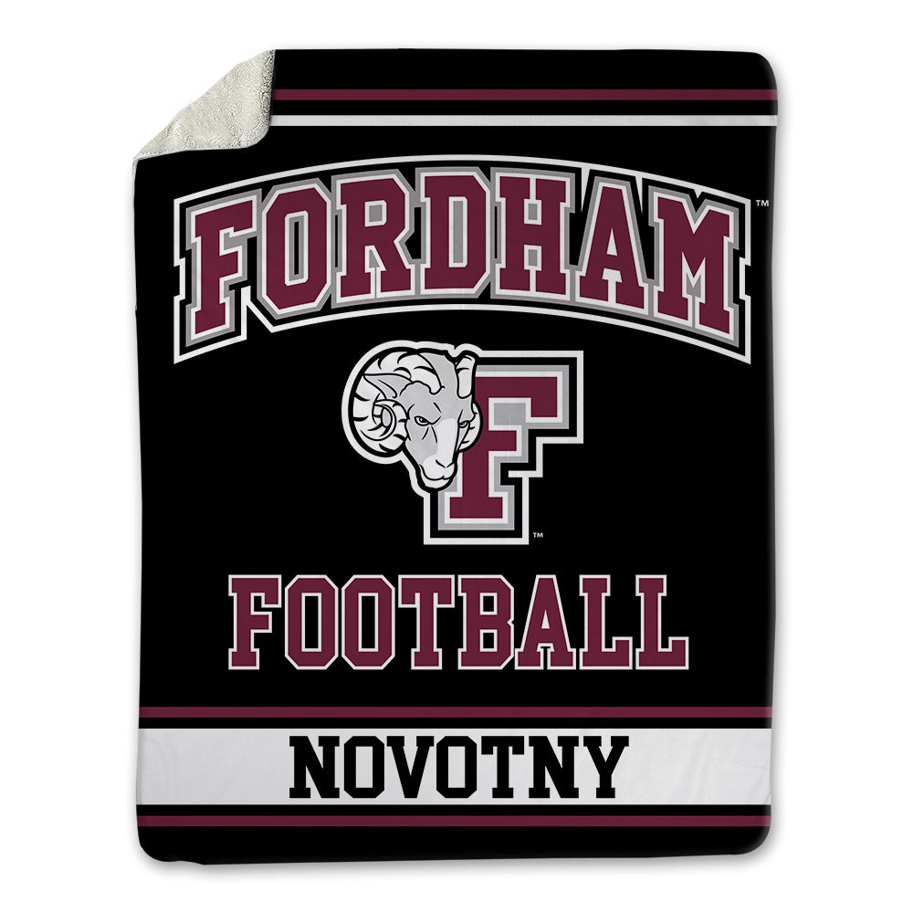 Fordham - NCAA Football : Rob Novotny - Blanket-0