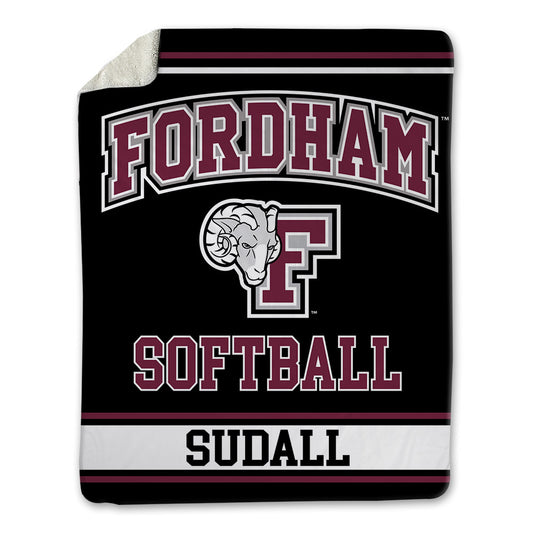Fordham - NCAA Softball : Nicole Sudall - Blanket-0