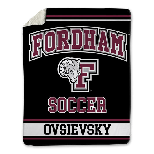 Fordham - NCAA Women's Soccer : Kit Ovsievsky - Blanket-0