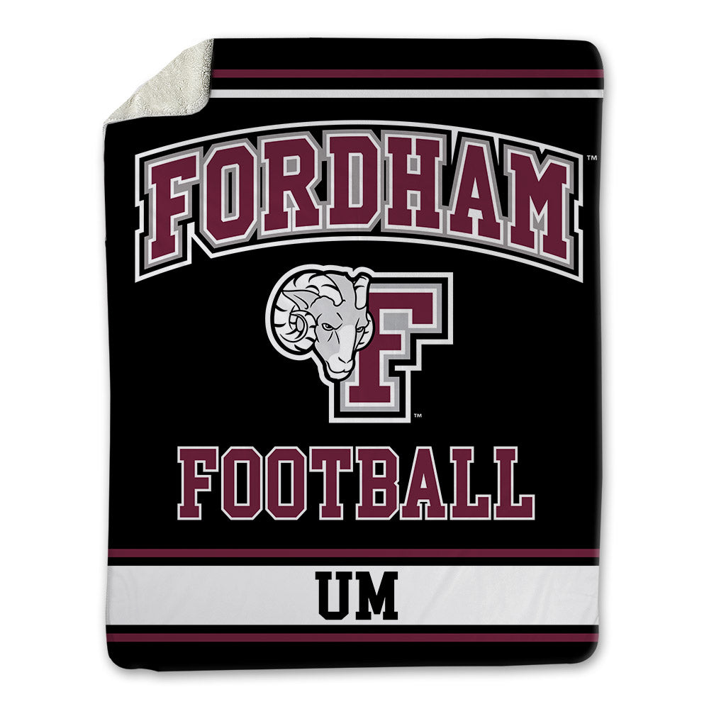 Fordham - NCAA Football : Ryan Um - Blanket-0