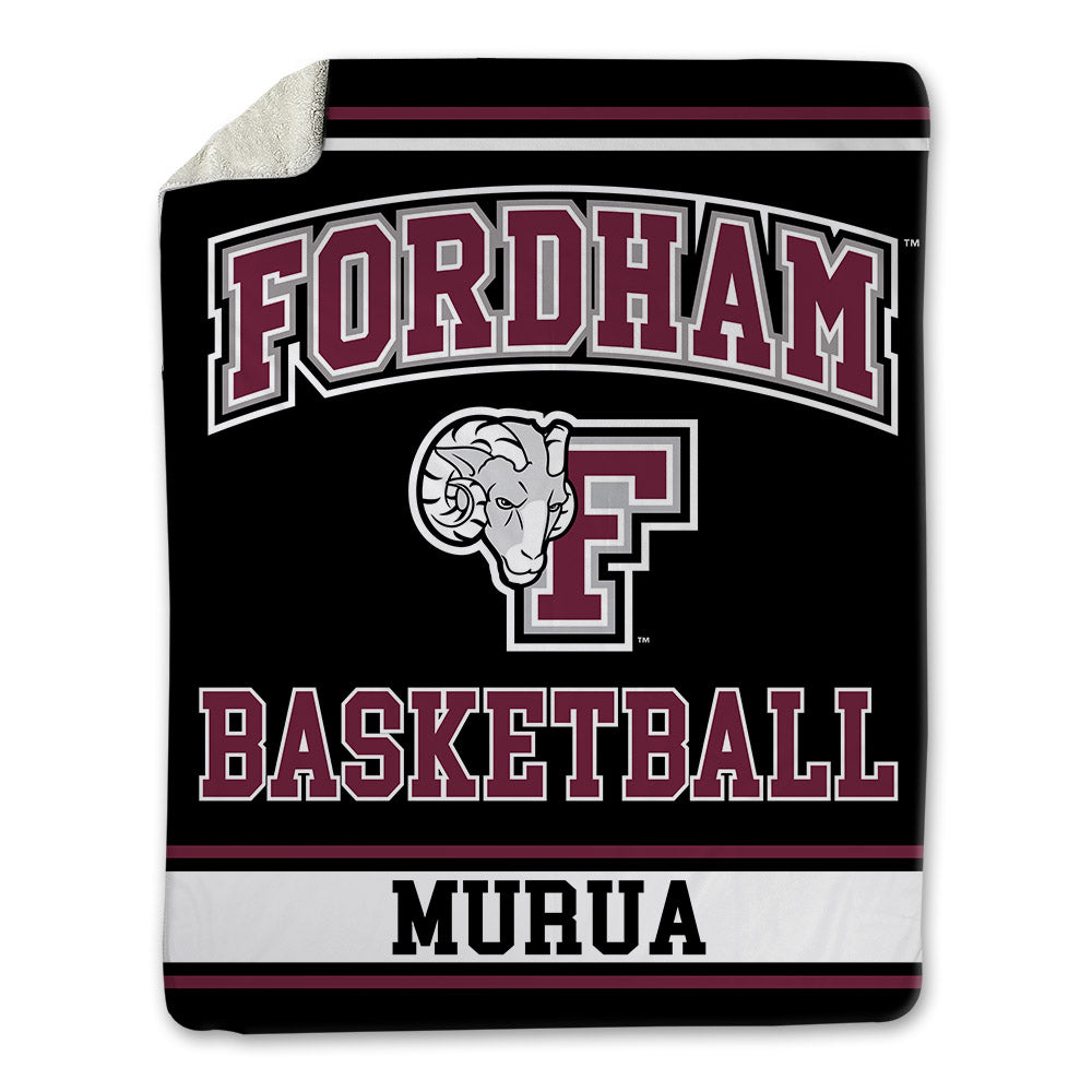 Fordham - NCAA Women's Basketball : Irene Murua - Blanket-0