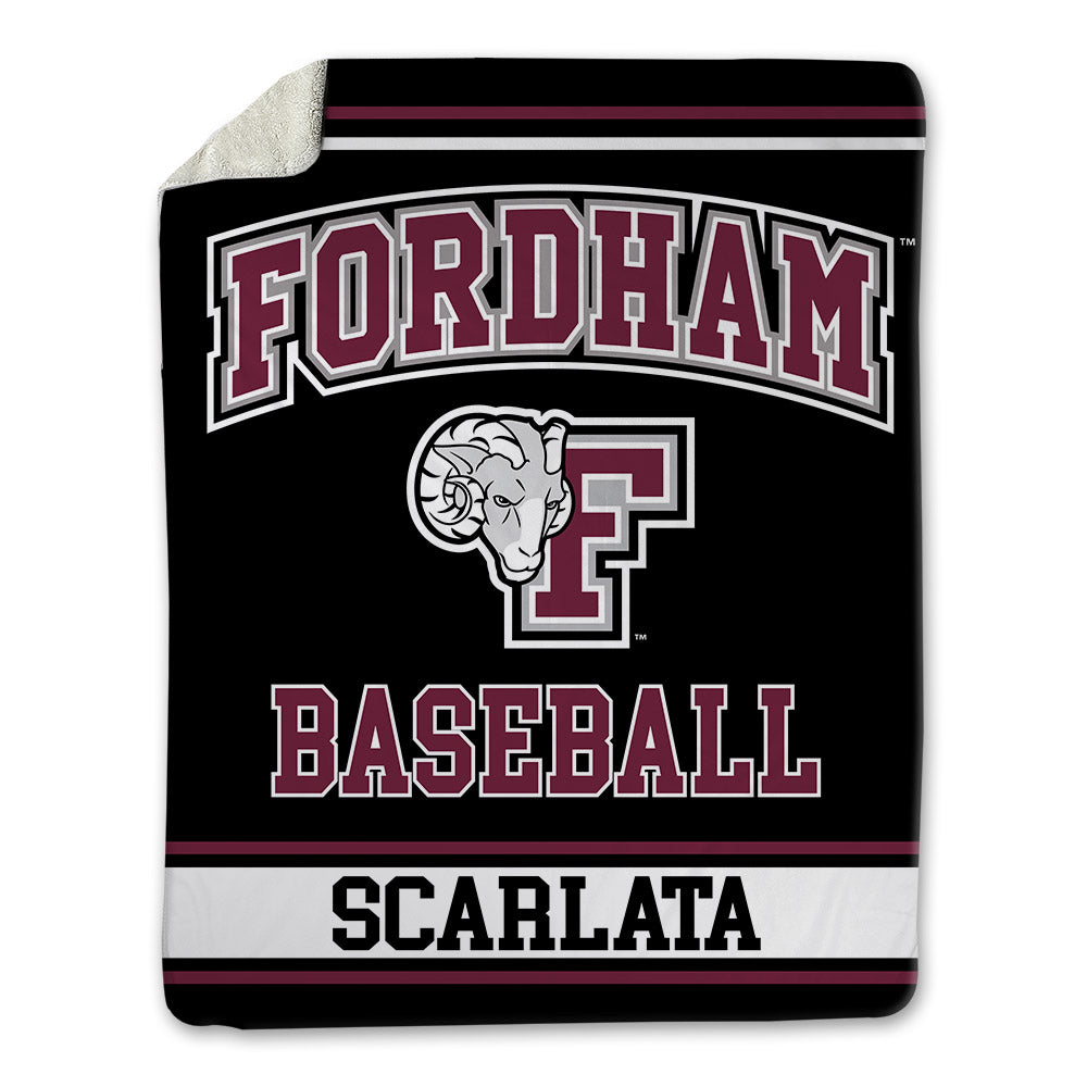 Fordham - NCAA Baseball : Anthony Scarlata - Blanket-0