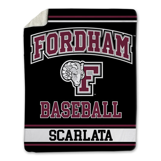 Fordham - NCAA Baseball : Anthony Scarlata - Blanket-0