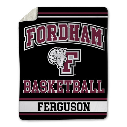 Fordham - NCAA Women's Basketball : Amiyah Ferguson - Blanket-0