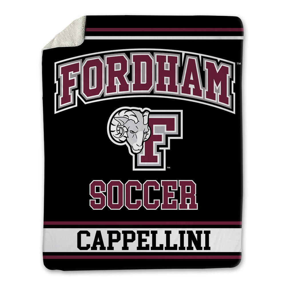 Fordham - NCAA Men's Soccer : Niko Cappellini - Blanket-0